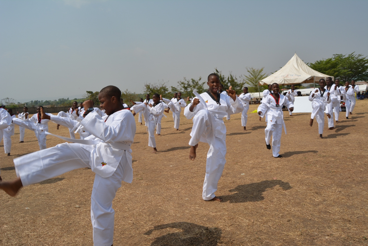 Handmaids Kuje Taekwondo Club on Display
